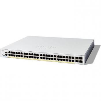 Cisco Catalyst 1300 48-Port PoE+ Switch mit 740W Power Budget und 4 x 10G SFP+ Uplinks