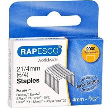 Rapesco Galvanised Staples Size 21/4mm