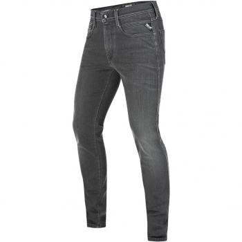 Replay Chain Jeans für Motorradfahrer Grau 31