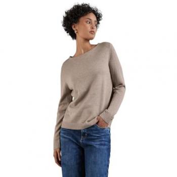 STREET ONE Strickpullover, mit Strickdetail