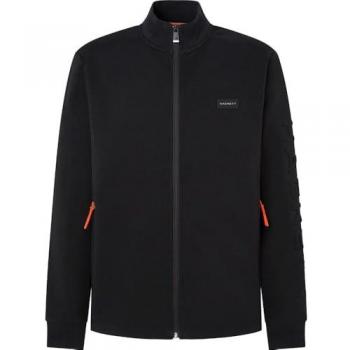 Sudadera de felpa con zip y logo Hackett London