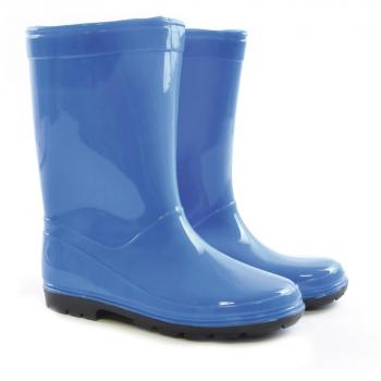 Unisex Uwear Children's Blue PVC Wellington – UK 9 / EU 27