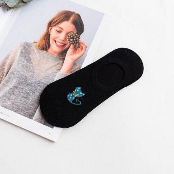 Women’s Cartoon Cat Cotton Socks