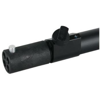 Barre d’élévation Showtec Pipe & Drape 120–180 cm Noir