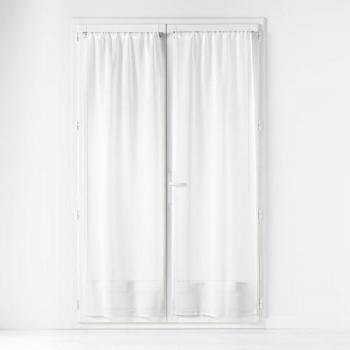 Voilage Tissé Carlin 70x200cm Passe-Tringle Naturel