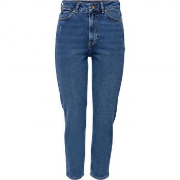 Jeans donna JDY Kaja Life Hi Straight Ankle Medium Blu Denim 26