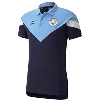 Uomo L Polo Peacoat – Puma MCFC Iconic MCS