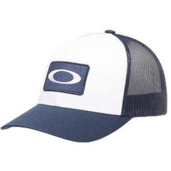 Boné Oakley Trucker Estilo Urbano Azul/Branco