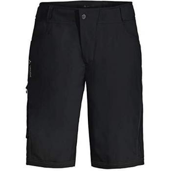 Shorts Vaude Ledro para hombre, negro