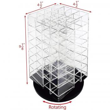 Soporte de Acrílico para Lápices Labiales y Brillos