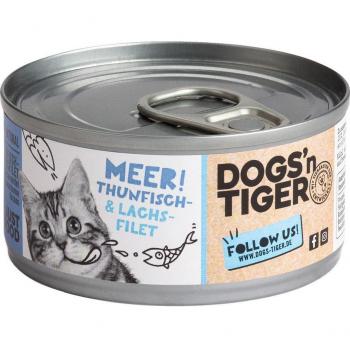Katzenfutter mit Fischfilets, Sparpaket, 24 x 70g