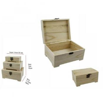 Set de Joyeros de Madera con Motivo Matrioska