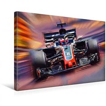 CALVENDO 45 × 30 cm Querformat, Leinwand Druck – Romain Grosjean (DeVerviers)