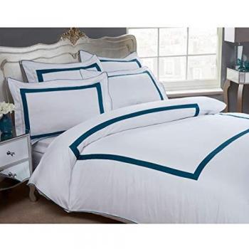 Dorchester Housse de Couette Blanc 200 x 200 cm