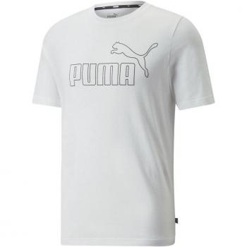 Camiseta Hombre Puma Essentials Elevada Color Blanco L