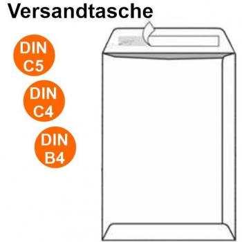 Haftklebende Stylex Versandtaschen DIN C5 – 10 Stück
