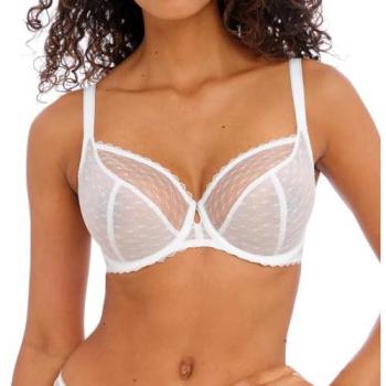 Freya White Signature Plunge Bra