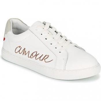 Bons baisers de Paname Sneaker SIMONE AMOUR Gold Weiß