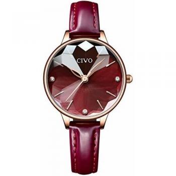 CIVO Orologio da Donna Impermeabile Slim Elegante