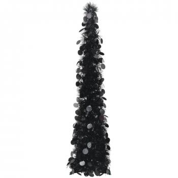 Schwarzer Pop-Up-Weihnachtsbaum 120 cm PET