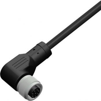 Connecteur M12 Femelle Coudée 5m 8 Conducteurs