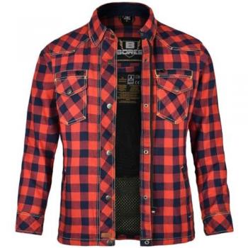 Camicia Rider Femminile Bores XL Rosso Blu