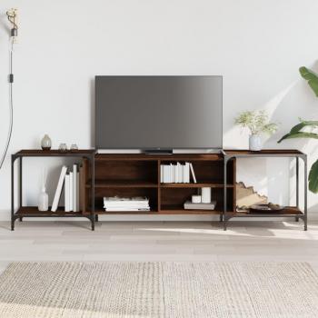 Brown Oak TV Stand