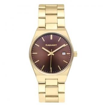 Radiant Chic: Reloj Metal Dorado Airmini