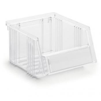 Sichtlagerkasten Treston Serie 1520, transparent, L 192 x B 149 x H 105 mm, 1,5 L, Polystyrol