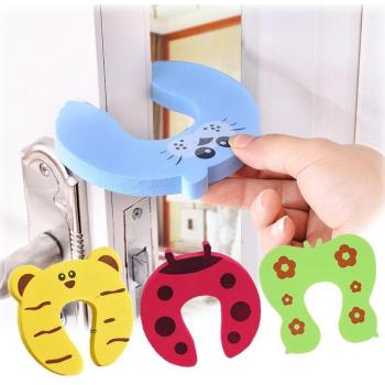 Accessoires de sécurité pour porte bébé, 5 pièces, anti-pincement, coupe-vent, protection des doigts