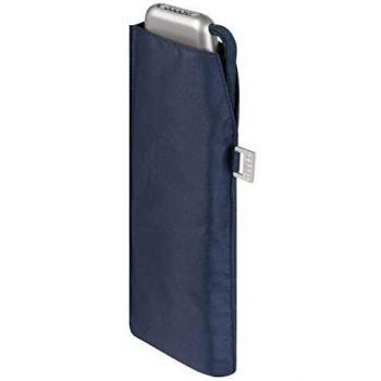 Doppler Carbonsteel Slim Taschenschirm – Kompakt und Stabil – 22 cm – Schwarz