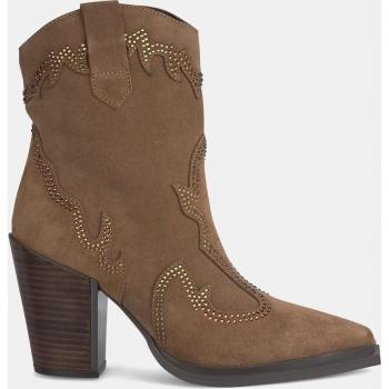 Botines de piel estilo cowboy Alma en Pena