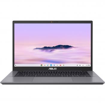 ASUS Chromebook Plus Enterprise 14 i3, 8 GB RAM, 128 GB opslag, Chrome OS – Grijs