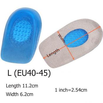 Silicone Half Insole Heel Pads
