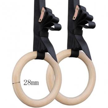 Wooden Pull Up Rings