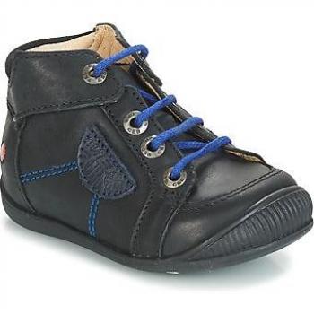 GBB RACINE Black Mid Boots for Children's Footwear