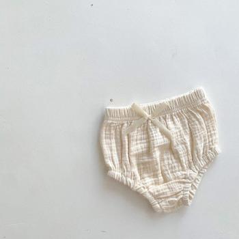 Kleinkind Sommerhose aus leichtem Baumwoll-Leinen-Material