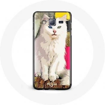 Turkish Van White Cat Case for Samsung Galaxy J5 2016
