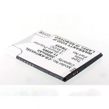 Kazam TR455 Li‑Pol Handy-Akku – 3000 mAh, 3,8 V – Dunkelgrau