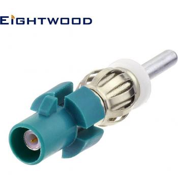 Eightwood Auto Radio Antenna Adapter DIN 41585 Male to Fakra Z Female Convertor Plug for Mercedes