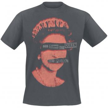 Sex Pistols God Save The Queen T-Shirt dunkelgrau