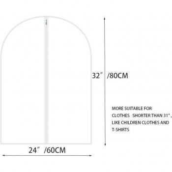 Travel-Friendly Hanging Suit Bag with Dust Protection