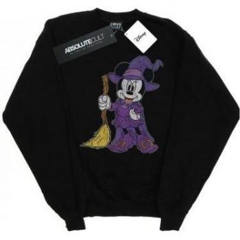 Disney Mannensweatshirt Minnie‑Maus‑Hexenkostüm – Weiß