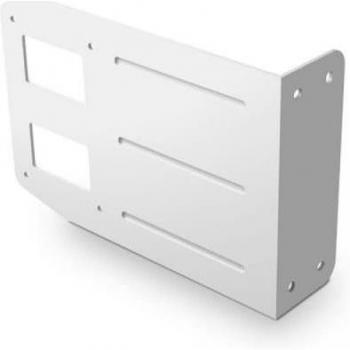 L-Shaped Side Bracket Pair in White for Biamp MASK4C(T)-W / MASK6C(T)-W Speakers