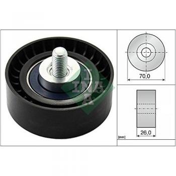Auxiliary Belt Idler Pulley for PEUGEOT 406 2.2D 2000-2004 INA