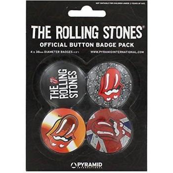 Pyramid International's Rock 'n' Roll Badge Pack: The Rolling Stones
