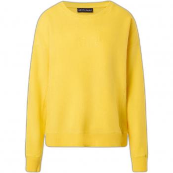 Felpa North Sails mujer cuello redondo garment dyed