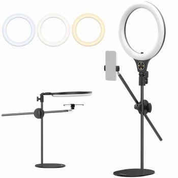 Lampe Anneau Ulanzi avec Fixation pour Téléphone