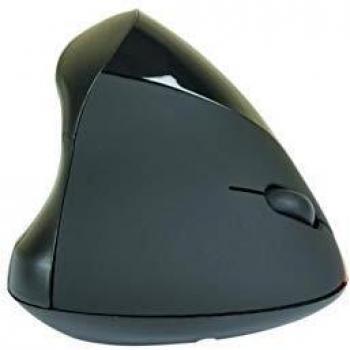 Souris sans fil verticale noire