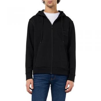 Nero Felpa BOSS Saggy Regular Fit